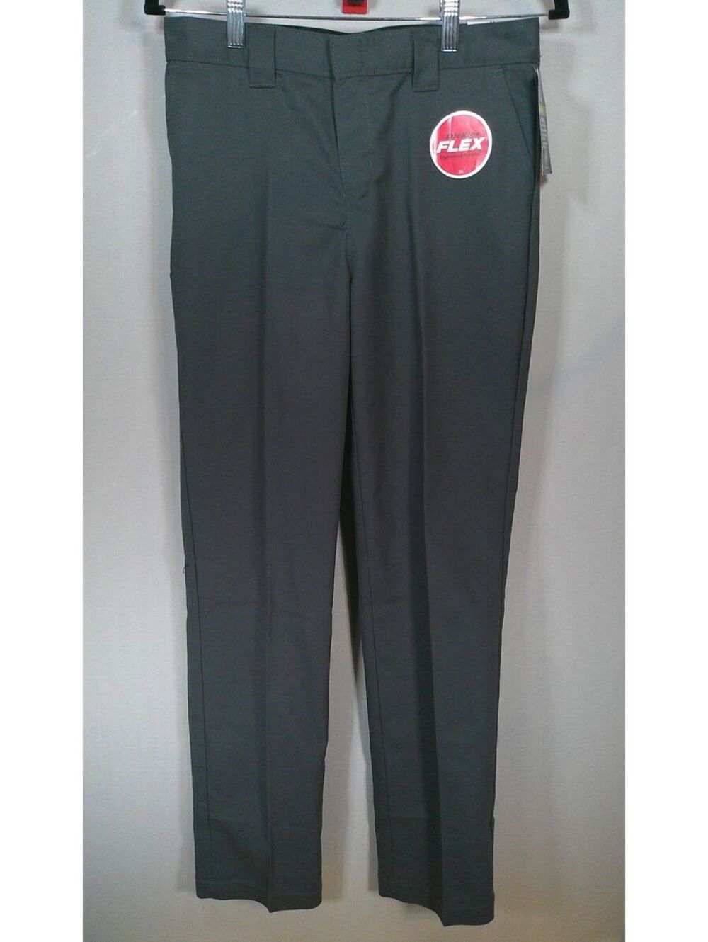 Dickies 16 Slim Fit Work Pants in Charcoal Gray-NWT